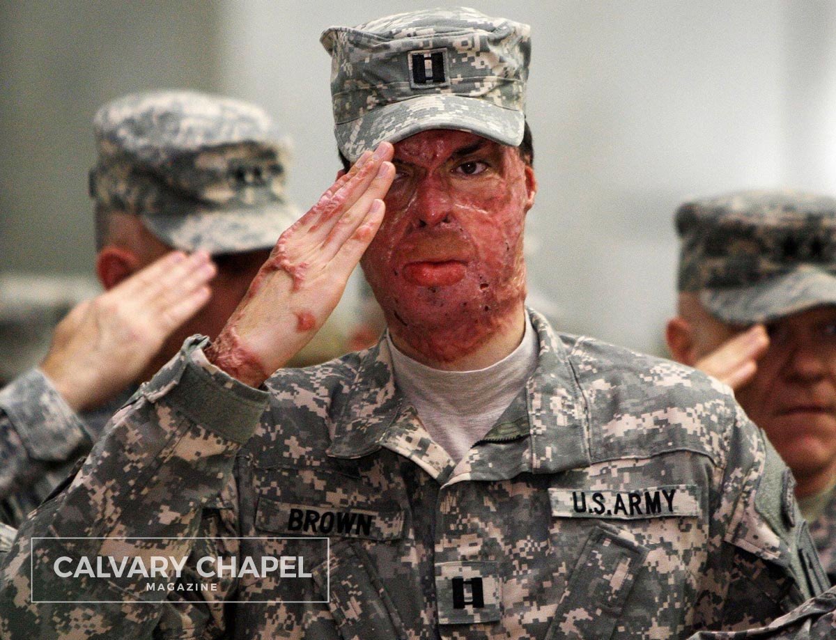 .@CaptainSamBrown is running for Senate in Nevada. 

He has been through hell and back. 

After getting gravely injured while serving our country, he made this statement:

“I should not have survived the explosion in Afghanistan. The fact that I am alive is a testament to the