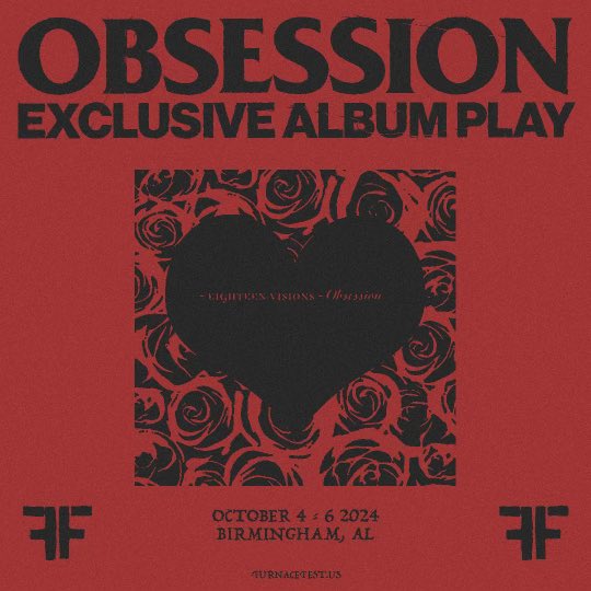 2024 Album Plays

<a href="/HeIsLegendNC/">He Is Legend</a> 
The Bled
<a href="/OfficialEmery/">Emery</a> 
<a href="/18v_official/">Eighteen Visions</a> 

tickets &amp; info: furnacefest.us 

(2/3)