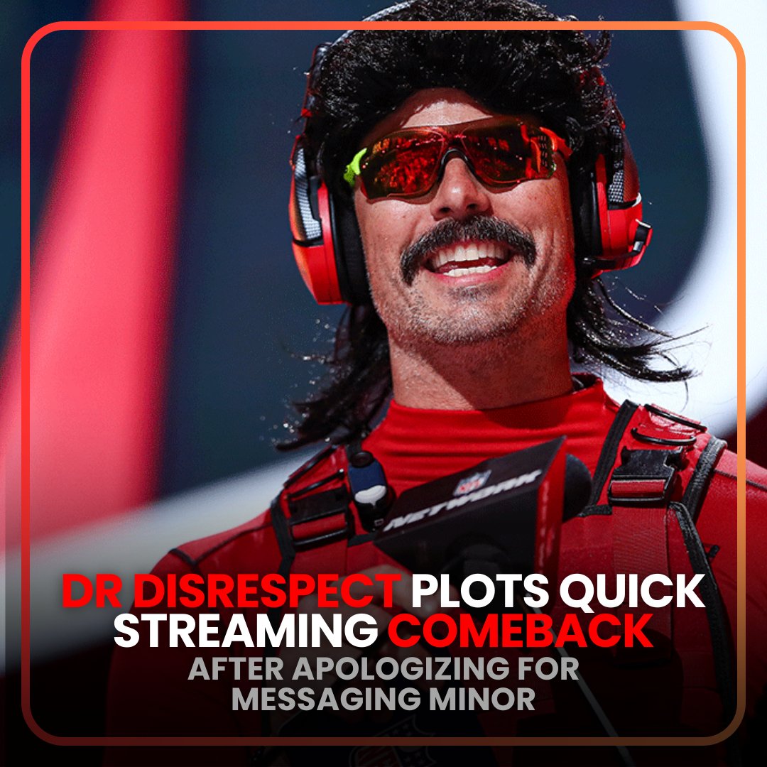 DotEsports's tweet image. Just weeks after apologizing for messaging a minor through #Twitch whispers, @DrDisrespect is plotting a return to streaming

“We have lots to talk about.”

👉 bit.ly/4fOsZ4T