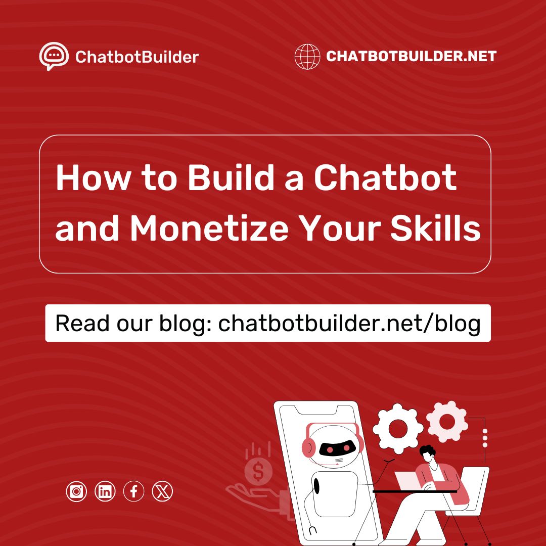 chatbotbuilderx's tweet photo. Check out our latest blog on how to build a chatbot and monetize your skills. Ready to turn your expertise into income?

Read more here https://t.co/dbblmnhnMz

#ChatbotBuilding #MonetizeSkills #TechBlog #AI https://t.co/He6pXFTUyc