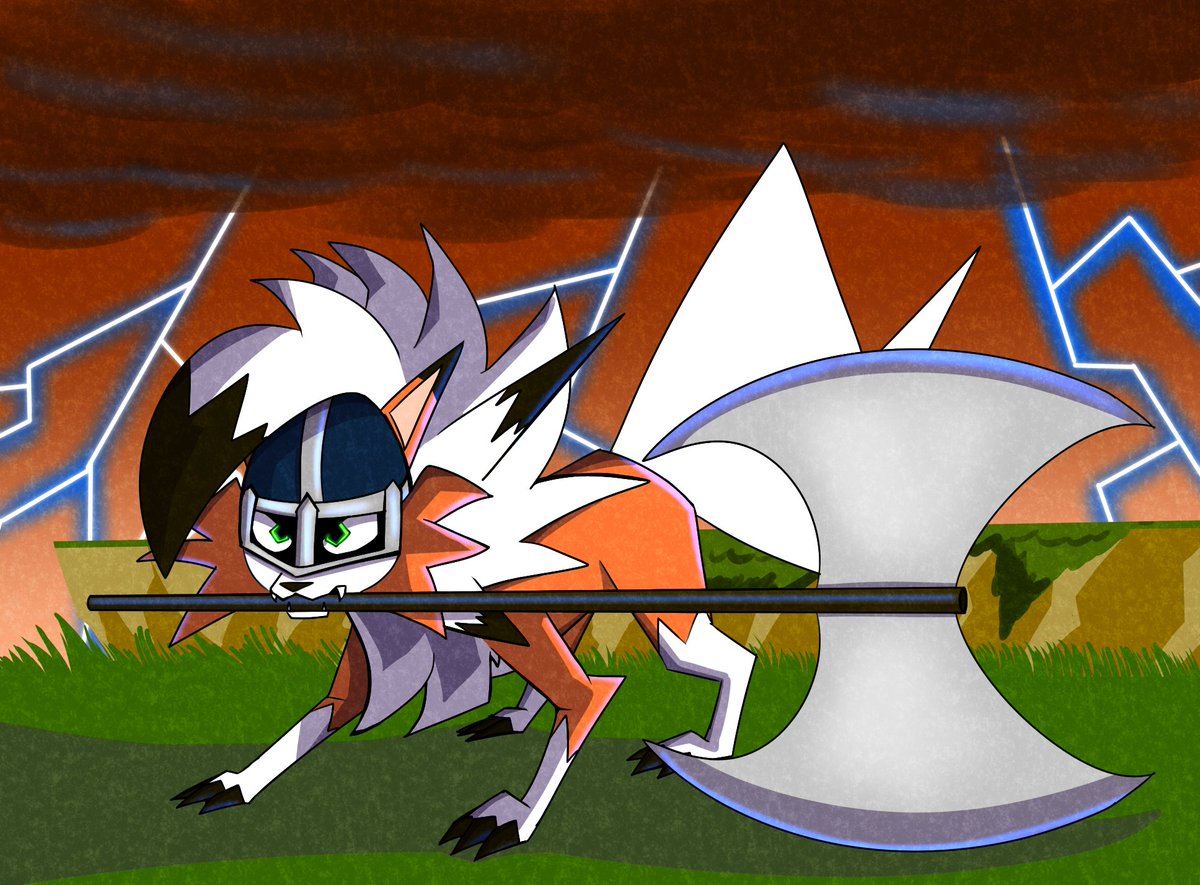 ScarletsAlcove's tweet photo. Viking Dusk Lycanroc concept
#pokemon https://t.co/M4gDEeiN2U