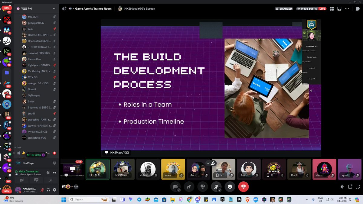 TejaresJunlie's tweet photo. Thanks for the wonderful series of lessons sir @ElBonuan from @XOVOXLabs ! We learn a lot that will help us to build our project in the near future!
@YieldGuild @YGGPilipinas @W3Metaversity @kuyakevs5 @_iamBirdBrain
#web3metaversity #MarshalProgram #YGG #TogetherWeLearn https://t.co/3XzpiNn71U