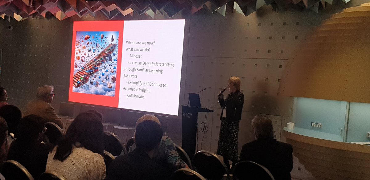 DanijelaGasevic's tweet photo. Fantastic keynote by Prof Rose Luckin at #ASK4AI "AI can help us build a 'fitbit' for the mind to help ensure we increase our human intelligence". https://t.co/G0du2yPRxl