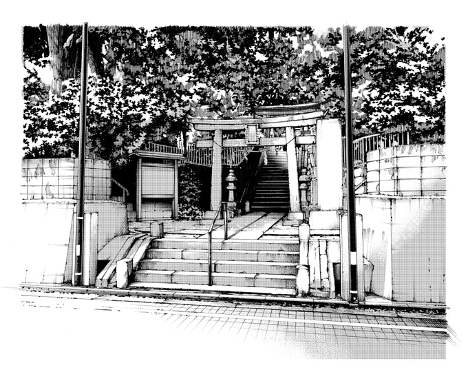 珠玉の背景シリーズ(再掲)久我山アンサンブル編3!
ハッシュタグ付け忘れの初期シリーズを今一度ポストさせて頂いてます!
1枚目の神社が大変お気に入りなので仕上げ状態も載せておきました!
#珠玉の背景シリーズ #久我山アンサンブル #アナログ背景 