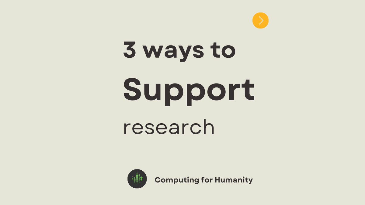 Comput4Humanity's tweet image. 🌍💻 3 Ways to Support Research with #ComputingforHumanity 💻🌍

1️⃣ #Donate hardware: Visit our website &amp;amp; contribute computing gear!
2️⃣ #Support research: Your funds drive innovation in HPC &amp;amp; data analysis.
3️⃣ #Volunteer: Share your skills &amp;amp; make a real difference!
Join us!