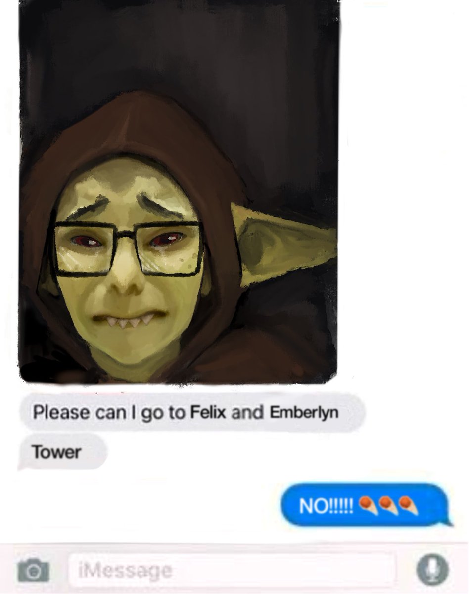 Felix is having a tea and boardgames night and I’m stuck here scrubbing fingerprints off of Frederick’s scrying orb. FMGL