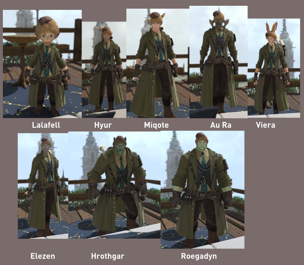 Alright if you didn't know what character I actually played which one would you think is my main FFXIV character?

#ffxiv