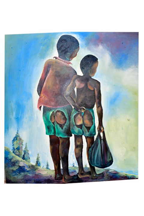 jjunjuMartin6's tweet photo. Art of the Day: "CHILDHOOD DAYS". Buy at: https://t.co/MNMgQ011is https://t.co/DEZn5j8ZXl