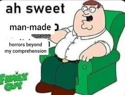 MONOCHrOMEMERCS's tweet photo. @hourly_shitpost Ah sweet man-made horrors beyond my comprehension https://t.co/S1qvfXG2Wq