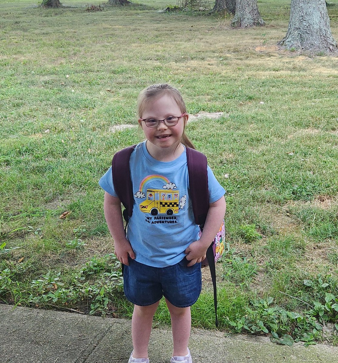 Clara had a great first day of Kindergarten!

CC: <a href="/ClaraMcGruff/">Clara McGruff</a>