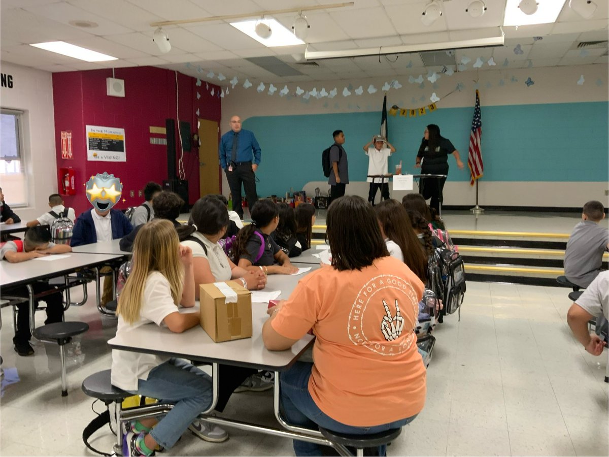 Day 1 <a href="/Brentwood_STEAM/">Brentwood STEAM School of Innovation</a> Mr. Cano speaking life into our 6th grade students. Looking forward to this new adventure!