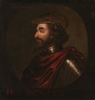ENortonHistory's tweet photo. #OTD in 1040 death of Duncan King of Scots, who was the elderly murdered king made famous in Shakespeare’s Macbeth. Actually in his late 30s, he was killed in battle against Macbeth, who succeeded him #onthisday #onthisdayinhistory #kingofscots #macbeth https://t.co/oPOemojwYa