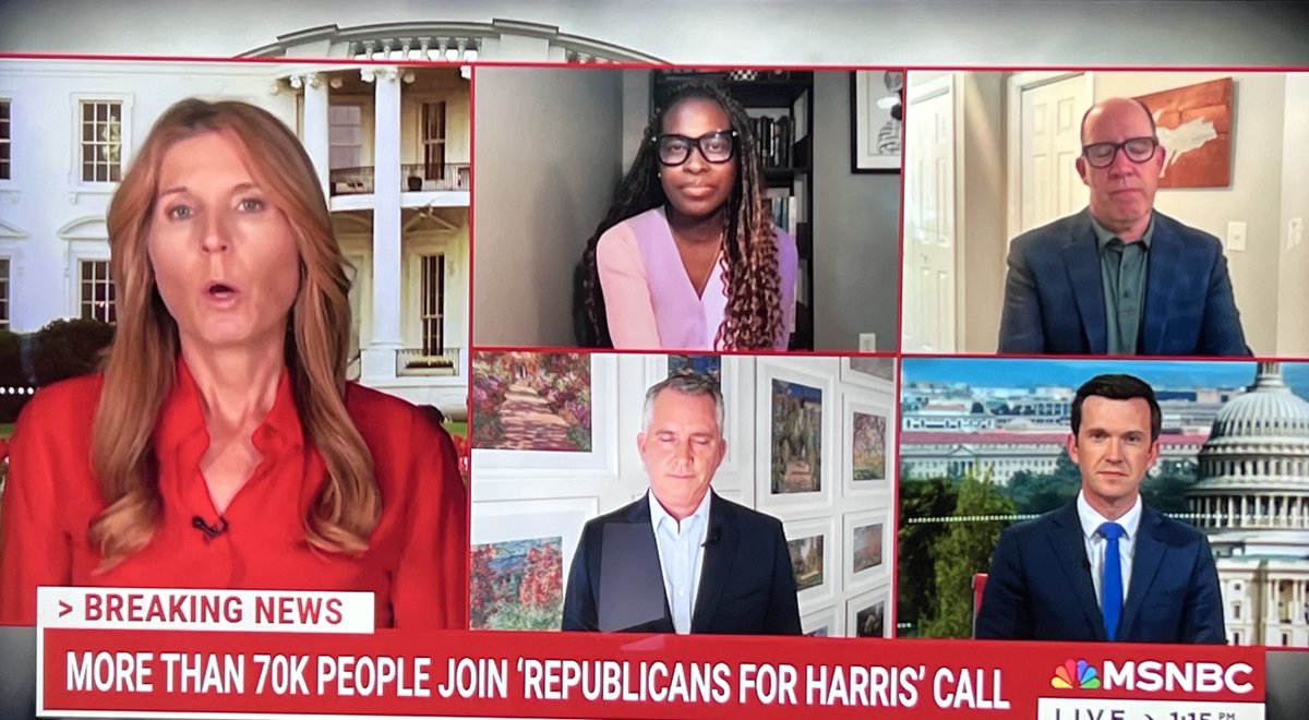 ZaZon9253's tweet image. With polls lagging by several weeks, the reason TeamTrump is floundering + freaking out is NOT because they think it’s just a 1-point race anymore

but that they KNOW it’s a 4 or 5-point race as of today ~ paraphrased @matthewjdowd⁩ 

Delightful. 
#KamalaMomentum #DeadlineWH