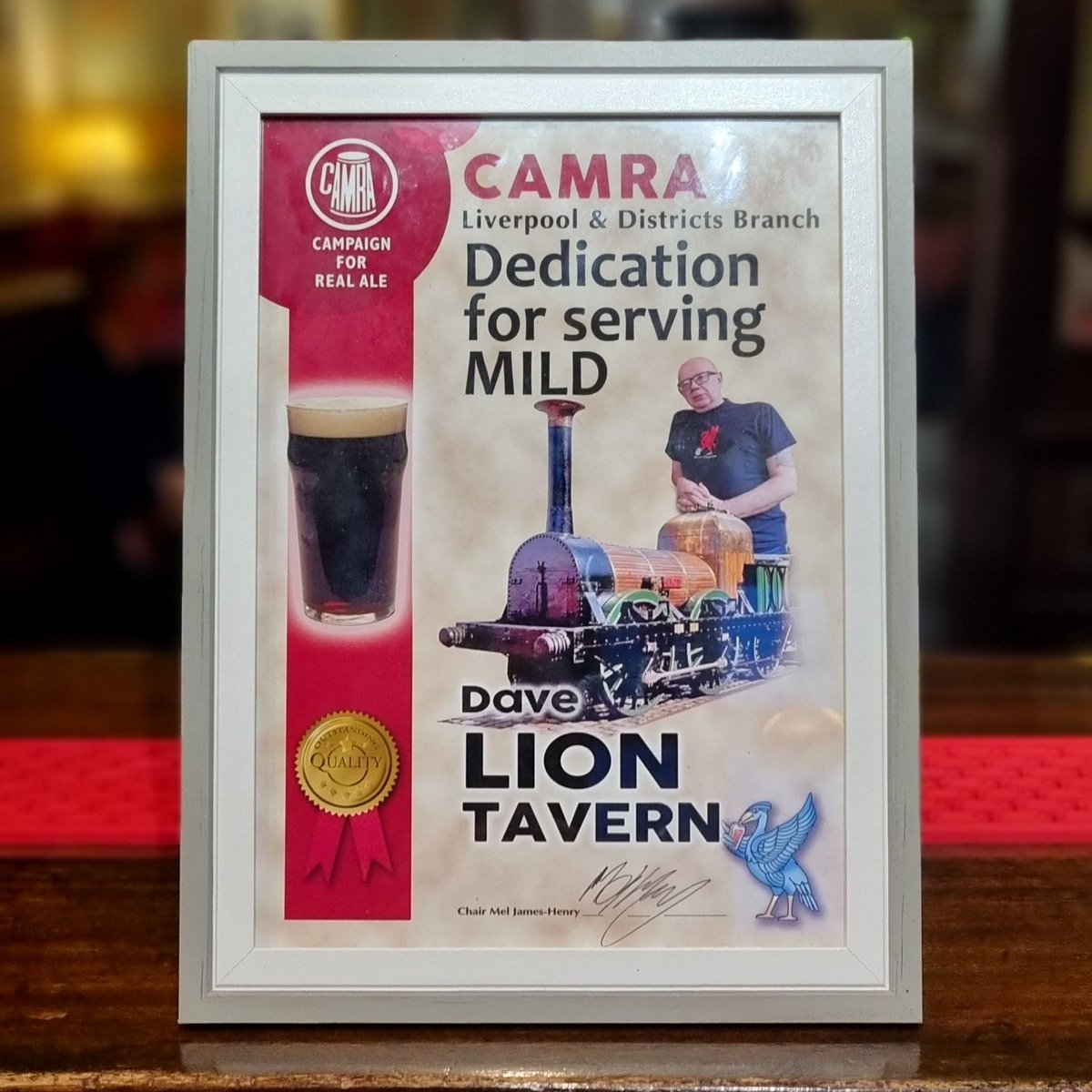 The Lion Tavern (@liontavern) on Twitter photo Thank you <a href="/LiverpoolCAMRA/">Liverpool CAMRA</a>. It's always nice when we win an award! 🏆
#mild
#caskmild
#caskale
#realale
#properpub
#ukpub
#Liverpool
#Moorfields
#CAMRA
#anotheroneforthetrophycabinet 😁 Thank you <a href="/LiverpoolCAMRA/">Liverpool CAMRA</a>. It's always nice when we win an award! 🏆
#mild
#caskmild
#caskale
#realale
#properpub
#ukpub
#Liverpool
#Moorfields
#CAMRA
#anotheroneforthetrophycabinet 😁