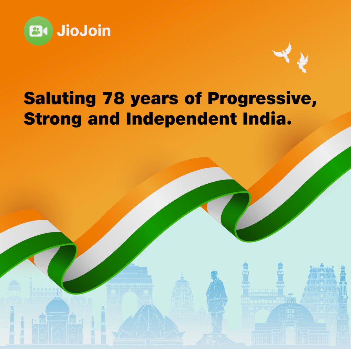 Cheers to our 78 years young and progressive country! 

#HappyIndependenceDay2024 
#india