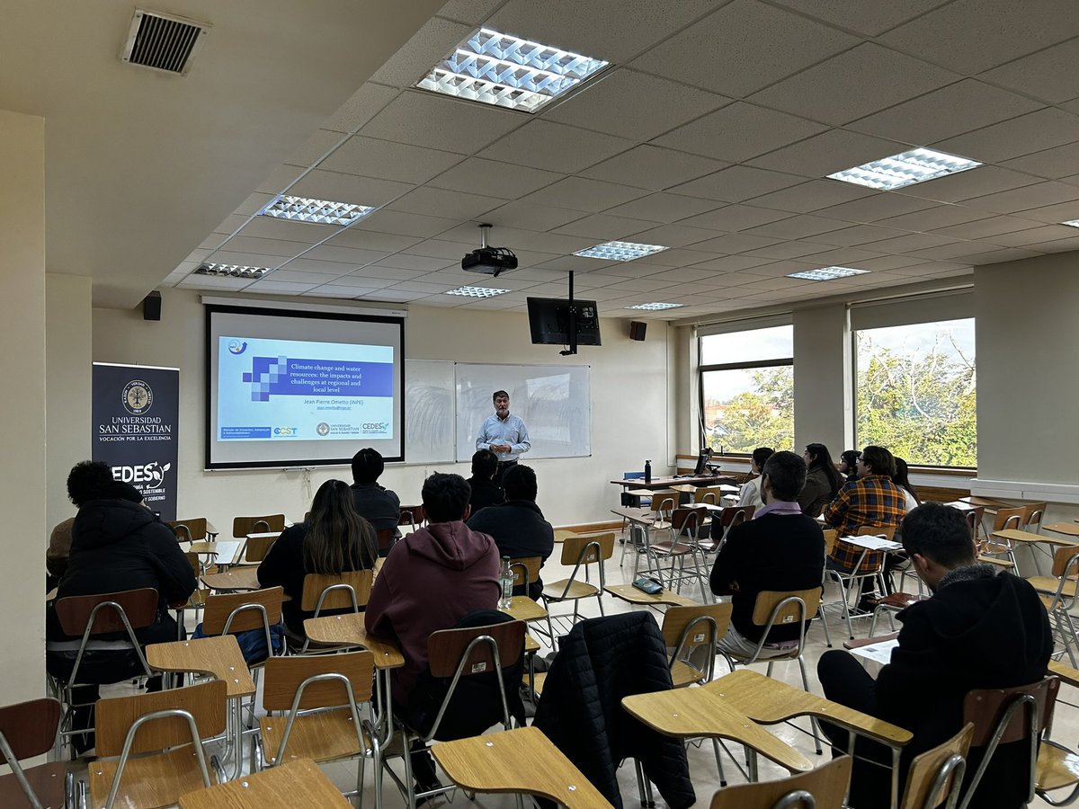 CEDES_USS's tweet photo. Seminario sobre cambio climático y recursos hídricos con Jean Ometto 🇧🇷 https://t.co/cg8VAZUVGl