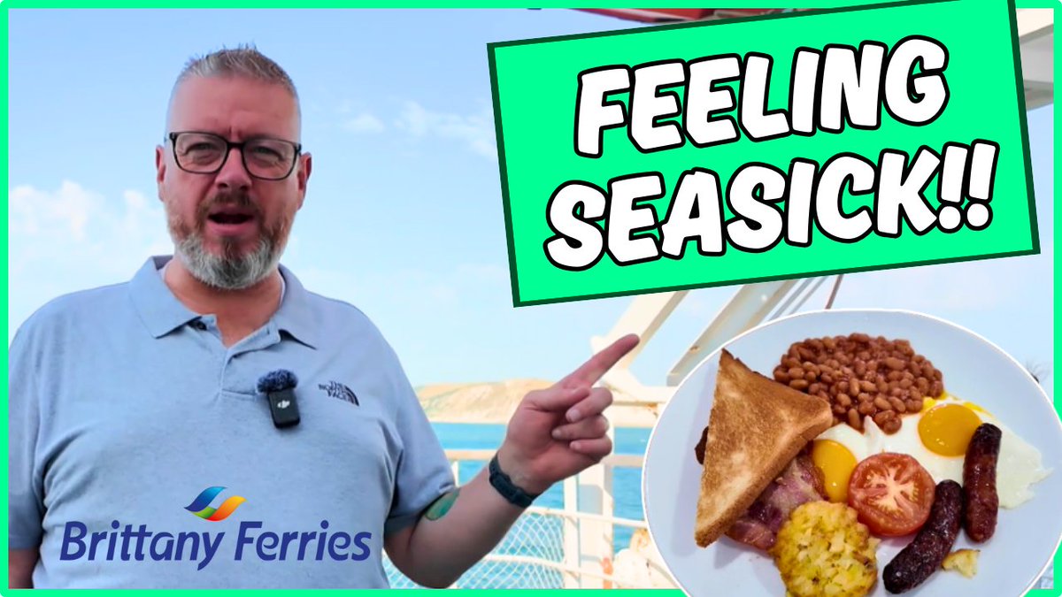 Something different today - we're not on dry land, I'm gonna review breakfast on a ferry!

I don't have the greatest sea legs, so will this leave me feeling seasick?

youtu.be/6h0VBsk0S7o