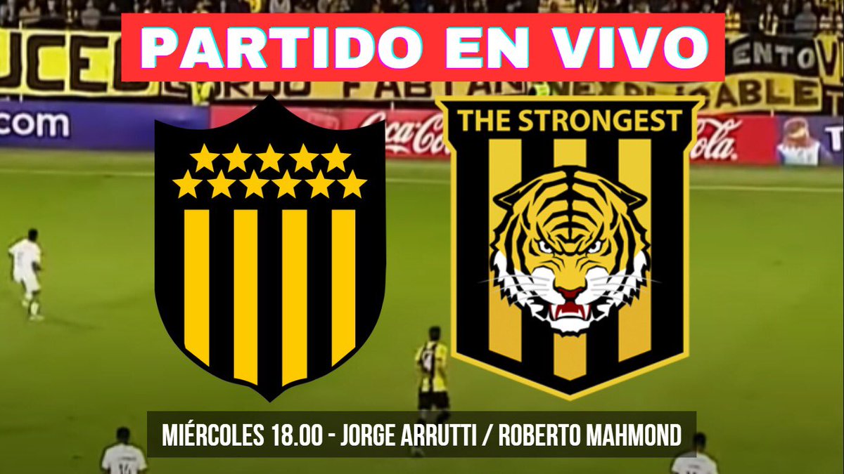 ‼️🚨 DALEEE, VENITE: COPA LIBERTADORES 🏆

🕦18 HS 
Peñarol 🆚 The Strongest   

Relata: @arrutti91 
Comenta: Roberto Mahmond 

¿En dónde? Siempre en Relatorxs 🎙️⚡️
💻 youtube.com/live/o4iEBCi1y…