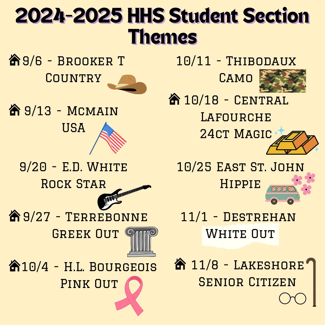 This Years Themes🐾