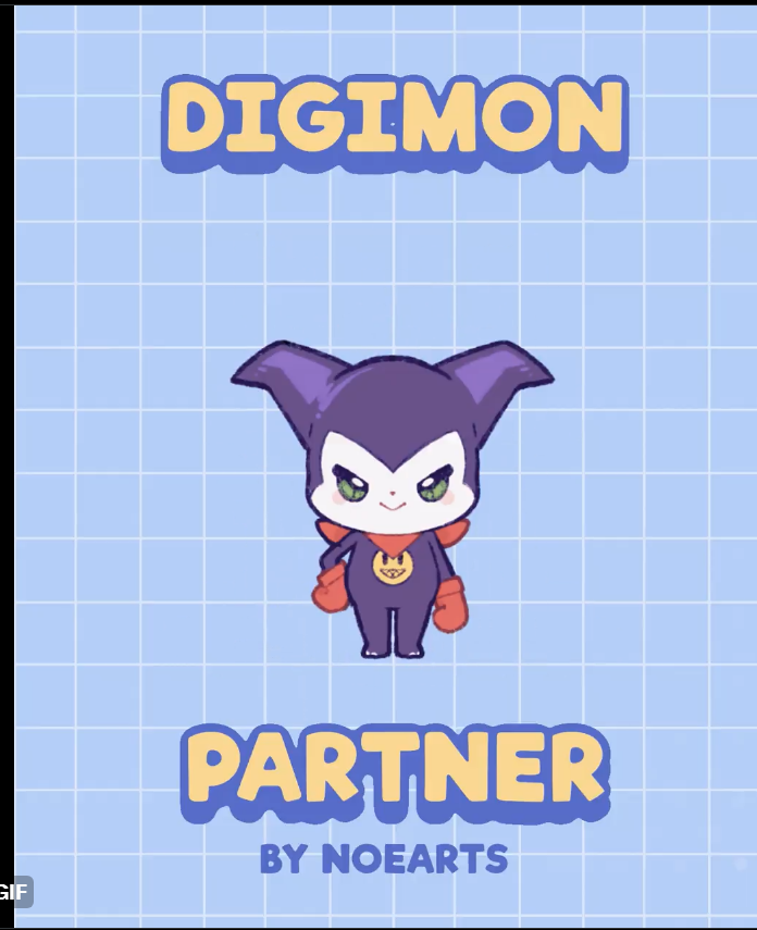 LucreLord's tweet photo. @NoeArtS Eee! I got Impmon! ❤️💜 https://t.co/fj9WUlA8Py