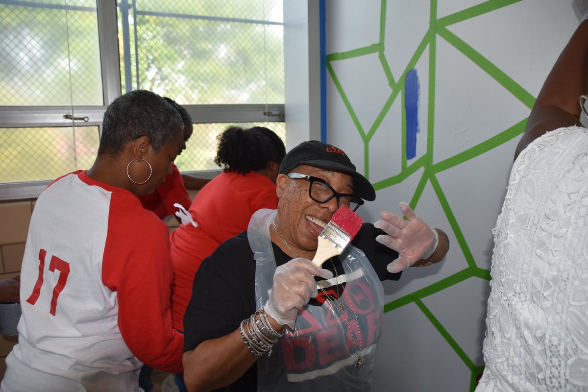 easternregdst's tweet image. Community Service Impact Day Recap: Marian Anderson Recreation Center! Photos by Soror Emilee Taylor #ServiceIsWhatWeDo
#DST1913 #DSTRegionalConf2024 
#EA54thRegionalConference
#ElevatingSisterlyAffection