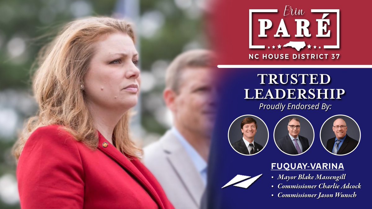 I am thrilled that both the Mayor of <a href="/TownofFV/">Town of Fuquay-Varina, NC</a> and the Mayor of <a href="/ToHollySprings/">Town of Holly Springs, NC</a> have endorsed my reelection to the State House, as well as a number of Members of each Town Board. Thank you <a href="/MayorMayefskie/">Mayor Mayefskie</a> and Mayor Massengill! I look forward to building upon our successes and