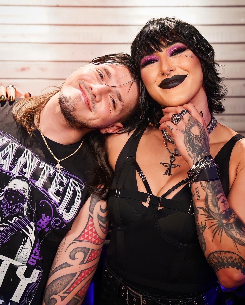 WrestlingWCC's tweet photo. Rhea Ripley says she can’t really fully hate Dominik Mysterio due to all the great times and memories they’ve made over the last few years https://t.co/jCs0bs1Uyp