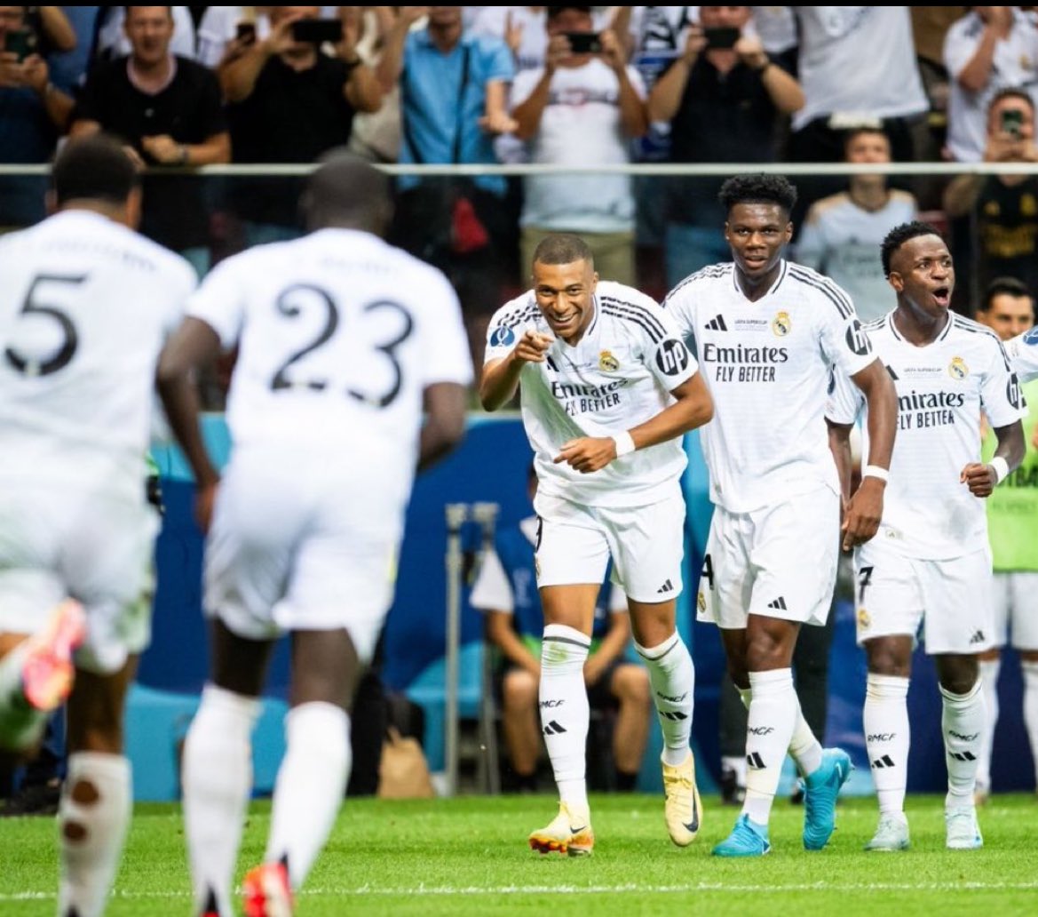 Kylian Mbappé en 90 minutos con el Real Madrid, ya ha ganado más títulos europeos que en el PSG tras 7 temporadas.

Datos no opiniones.🤫