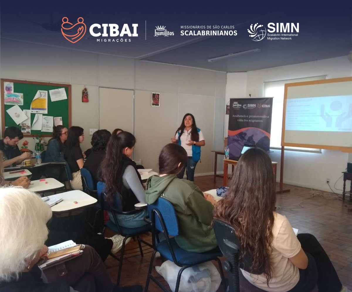 MMigracoes's tweet photo. No mês de julho, a equipe do CIBAI Migrações participou de uma capacitação promovida pelo @ACNURBrasil sobre os #princípiosdeproteçãodacriança. Essas capacitações têm como objetivo aprimorar o conhecimento dos funcionários e voluntários, visando melhorar nossos serviços.. https://t.co/gw4Hv6TYt7