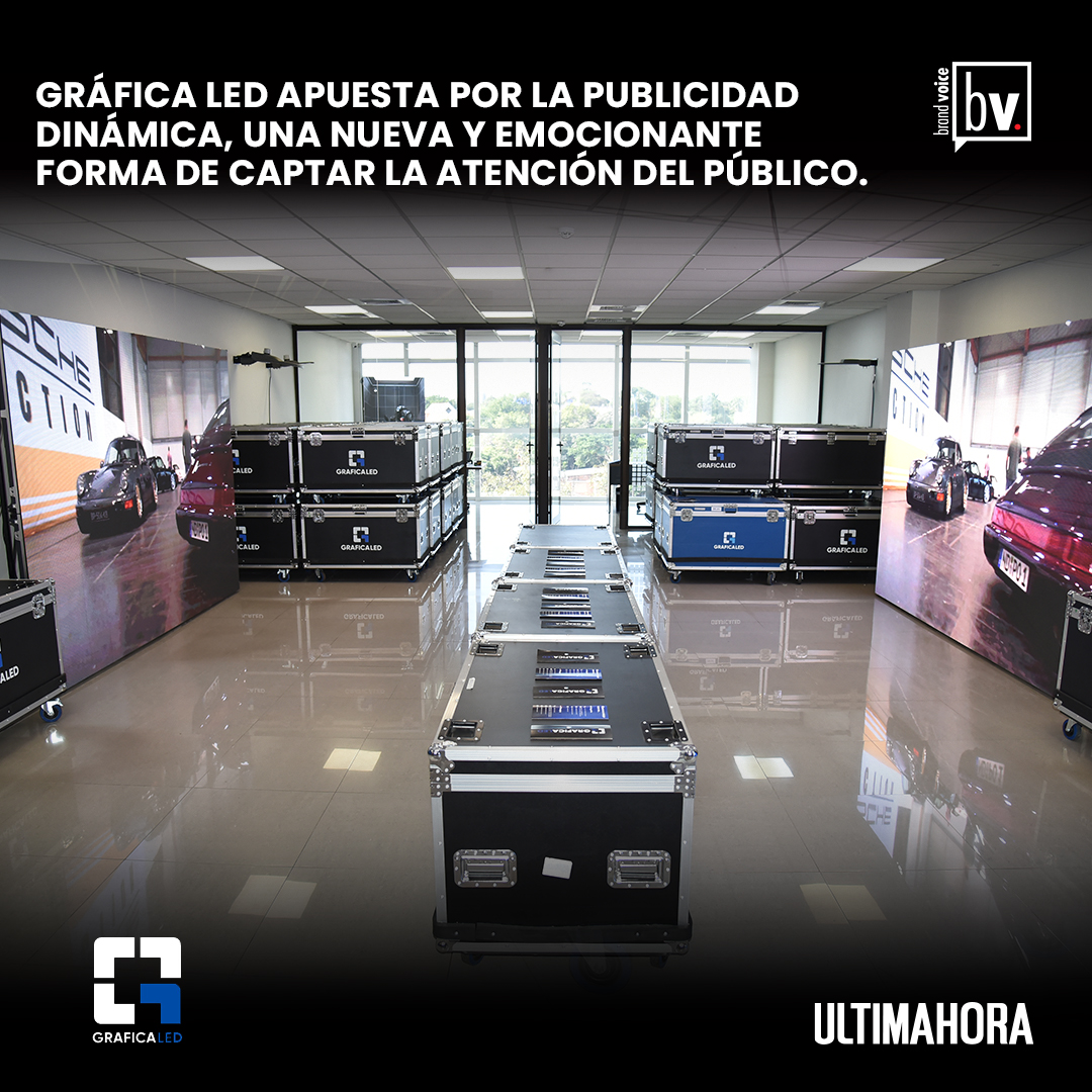 UltimaHoracom's tweet photo. #BrandVoiceÚH l @GraficaLed presenta al mercado innovadoras propuestas para captar la atención del público, en un mundo cada vez más visual y dinámico✨ https://t.co/fykBZVFeHC
