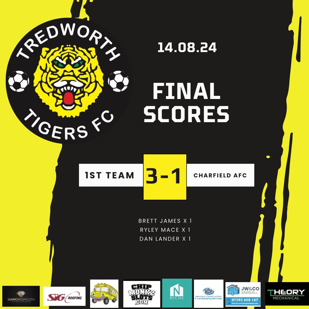 With key players missing great result 
On to the semi final good start to the campaign 🐯thanks <a href="/Charfield1fc/">Charfield AFC</a> for a good game and hospitality 👍🏻
<a href="/SevernSport/">Severn Sport</a> 
<a href="/chipmonkz/">Chipmonkz💰</a>