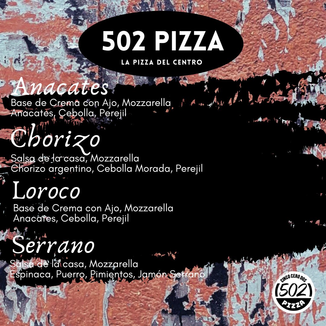 502Pizza's tweet photo. Especialidades de la Semana 🔥 

☎️ 3723-9063 
.
.
#502pizza #lapizzadelcentro #502pizzaescomunidad 
#lapizzadelbarrio https://t.co/srUJAmH3TC