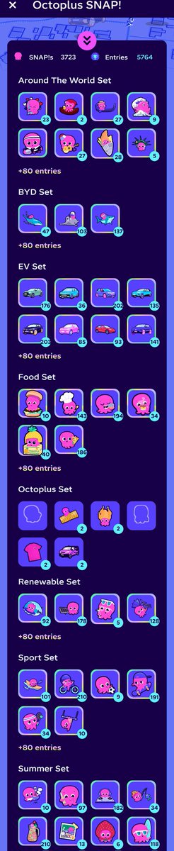 KatF1ix's tweet photo. So close to finishing the whole set of #Snaps! Just need two more now as tonight I got the elusive  #kiwiconstantine  finally!!! 

 #OctoplusSNAP @OctopusEnergy https://t.co/nXZyXI4gCf