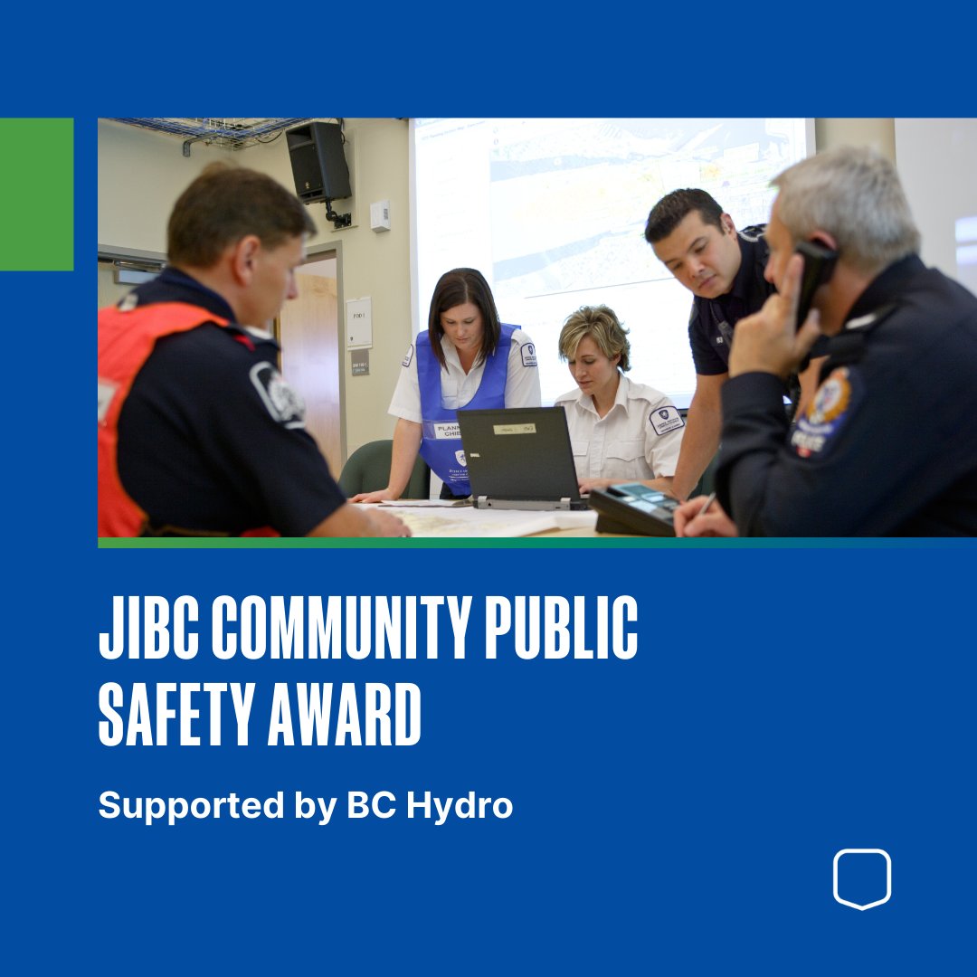 JIBCnews's tweet photo. ATTN #BCmunicipalities, #RegionalDistricts, and #FirstNationsBC. Need help funding #JIBC #EmergencyManagement training?
Apply by September 27 for the JIBC Community Public Safety Award https://t.co/G31RwpoZBP.
Thank you @bchydro for your support. https://t.co/H2JUyQmsZk