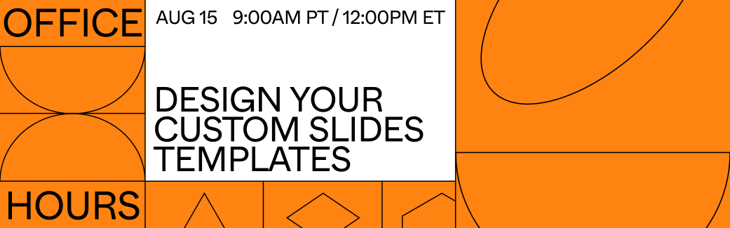 miggi's tweet photo. Join me and fellow Advocate, Kaitie Chambers tomorrow Aug 15th, 12PM EDT as we deep dive into all things Templates in @figma Slides: 

Register here:
https://t.co/fB3hq2e3PG https://t.co/NMAob4cyeX