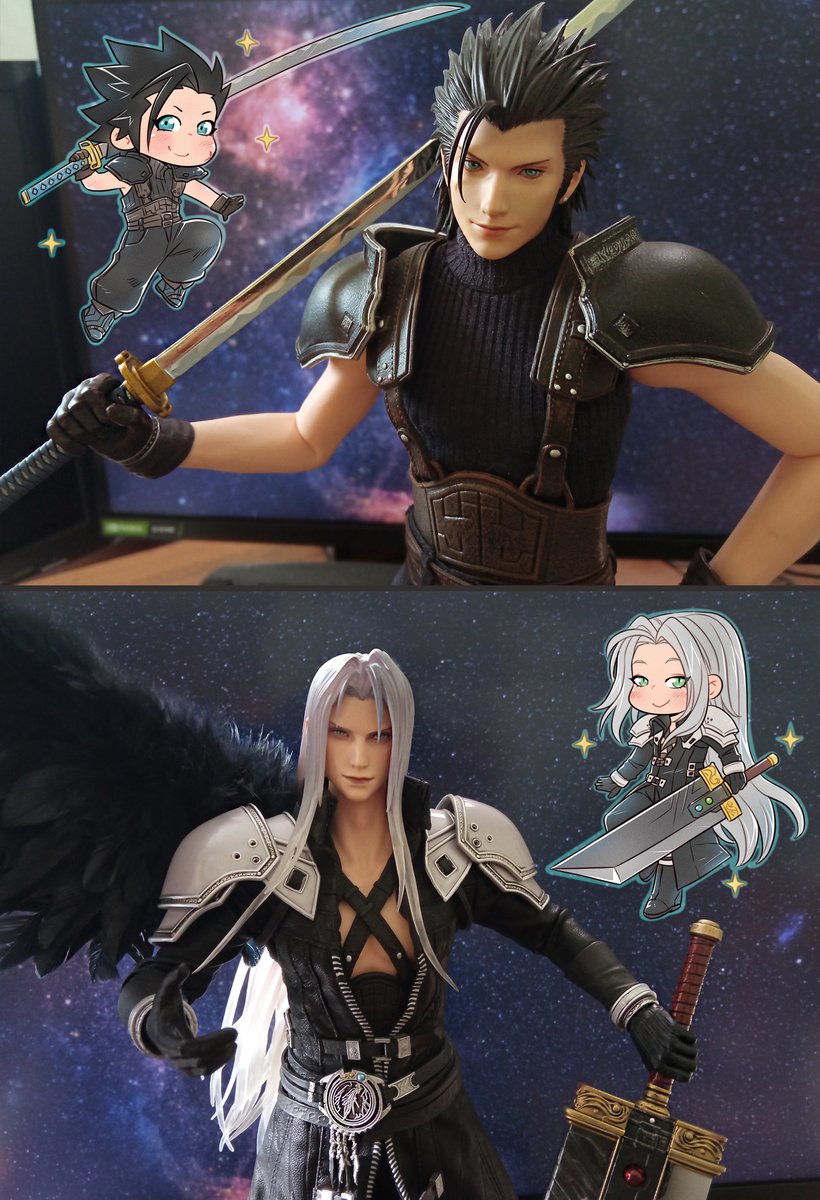 crylin6's tweet photo. day 3: Weapon Swap! 😆⚔️🔄  #sephzackweek
+ bonus: Scorpion's Kunai &amp; Claymore https://t.co/sCzw9LEHWC