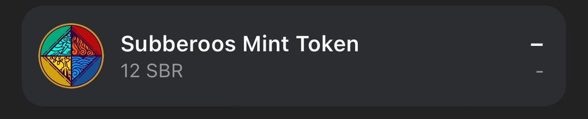 RugDodger's tweet photo. Claimed the $SBR airdrop on @subberxyz 🪂

If you were a Subber NFT (holder when the snapshot was taken) you can now claim your $SBR Mint Tokens that you will be able to burn for the new Subberoos NFT mint.

You will need 2 Mint Tokens 🎟️ 🎟️  to Mint a Subberoo 🦘 https://t.co/GiY5EjnW8d