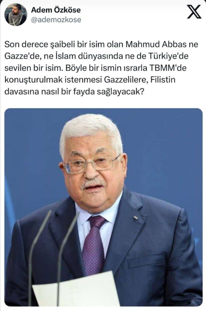 Ülkemizde #HainAbbasıİstemiyoruz