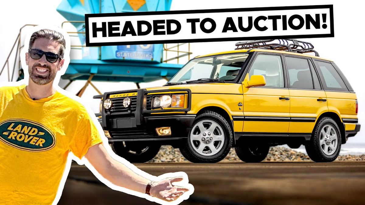 My crazy friend Nick's P38 Range Rover video saga is ending! Final video here: youtube.com/watch?v=f0PBEW…

Auction live here on @CarsAndBids with NO RESERVE! Check it out:
carsandbids.com/auctions/KdxjB…