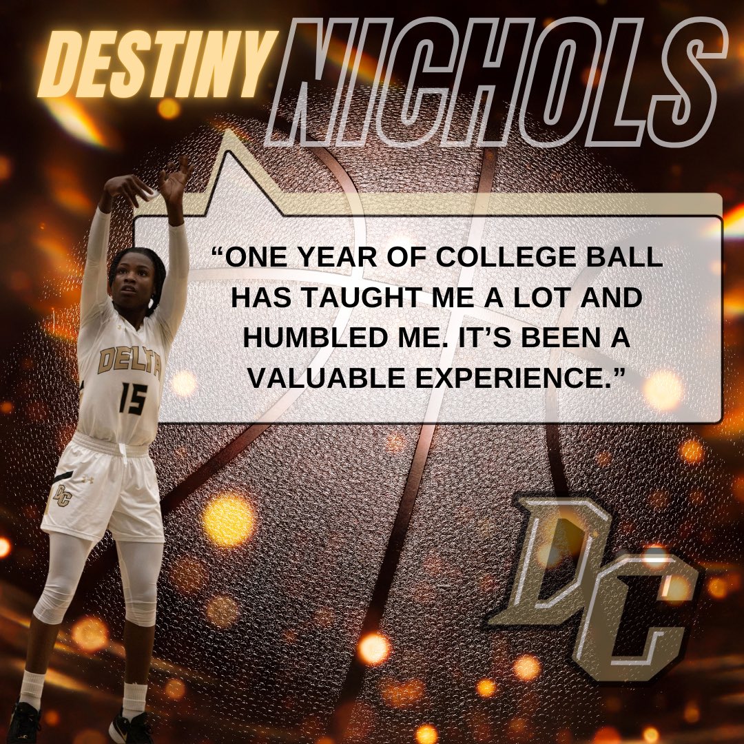 Delta College WBB tweet media