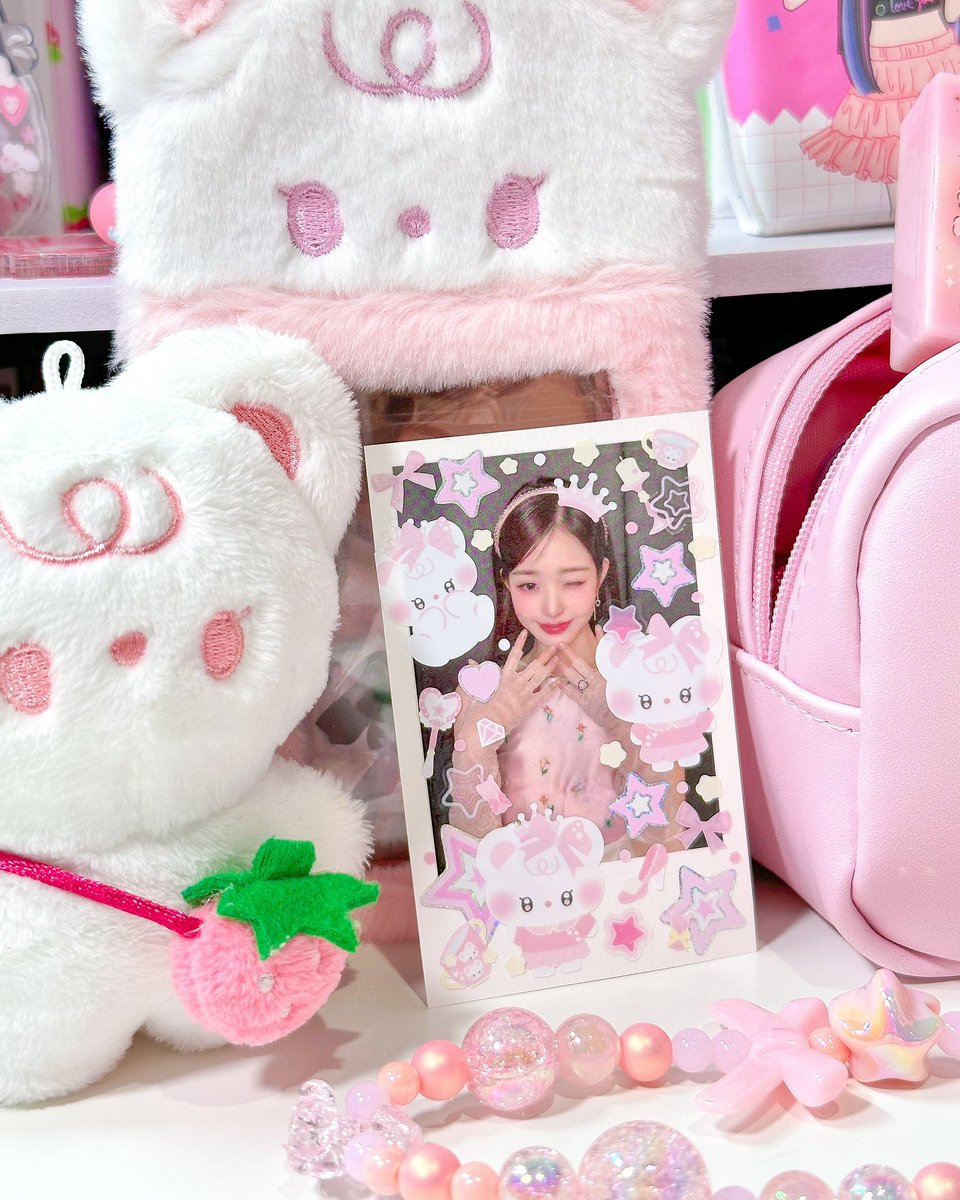 borahstudio's tweet photo. Wonyoung deco with my newest Princess Honey deco sticker sheet 👑
#wonyoung #ivewonyoung #polcodeco #decosticker https://t.co/m5SjC3t0Da
