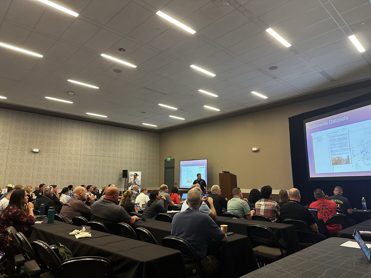 DeccanIntl's tweet photo. Day 1 of #FRI2024. Be sure to stop by booth 1512 in the TechZone for live demos and details on our decision-support software to help your department improve response times and optimize resources. https://t.co/9enXHTw4Uh