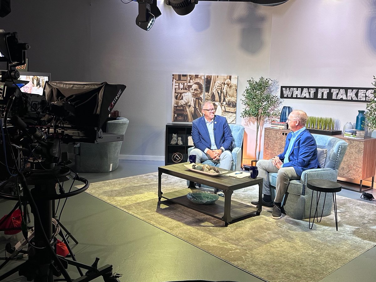 Thanks to <a href="/BlueRidgePBS/">Blue Ridge PBS</a> for the invite to appear on What It Takes and for helping spread the word about <a href="/TeachersPromise/">Teachers of Promise Institute</a> and our work to find and celebrate amazing future teachers! #topinstitute