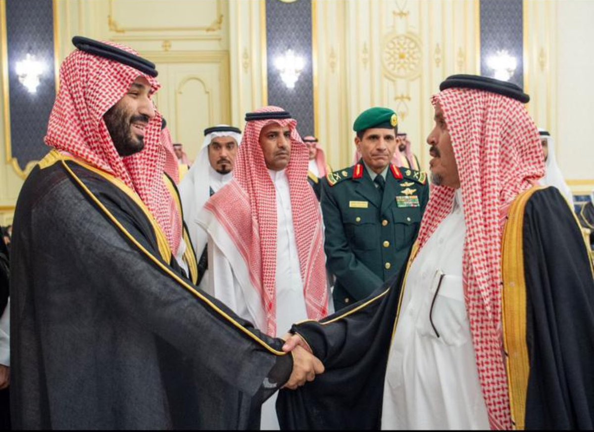 MShafloot's tweet photo. تشرف بالسلام على صاحب السمو الملكي الأمير 
محمد بن سلمان بن عبدالعزيز 
ولي العهد رئيس مجلس الوزراء 

الشيخ مناحي بن مترك بن شفلوت 
شـيـــخ شـمــل قـبـائــل عـبـيـده

خلال استقبال سموه لاصحاب السمو الأمراء والفضيلة المشائخ والمعالي وكبار المسؤولين بقصر السلام بجدة. https://t.co/lkh7lGuLBn