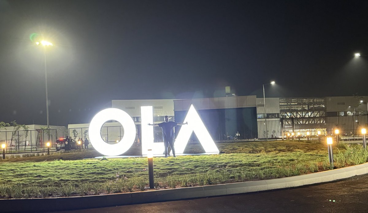 At the Ola Gigafactory🔋❤️

<a href="/suvonilc/">Suvonil Chatterjee</a> <a href="/VC2809/">Vishal Chaturvedi</a>