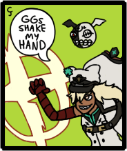 OKNOW706's tweet photo. would you shake their hand? lemme know if u wanna see other characters offer a ggs handshake https://t.co/UYZEv283WS