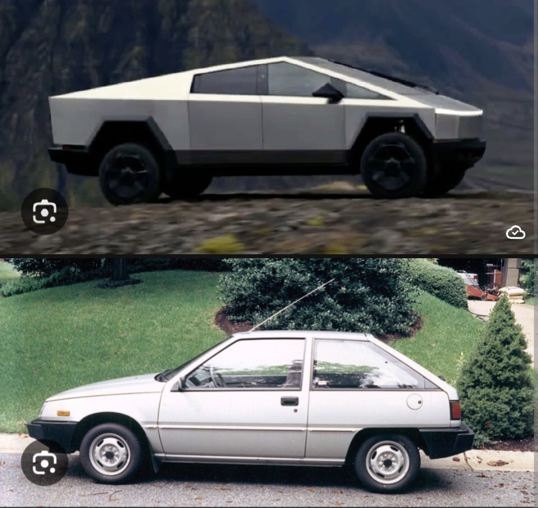 My parents bought this car in 1987. <a href="/Tesla/">Tesla</a> #Cybertruck