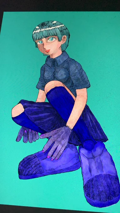 おはよう御座います。可愛く仕上がりましたね。#イラスト #イラスト依頼 #似顔絵依頼 #イラストレーター、 