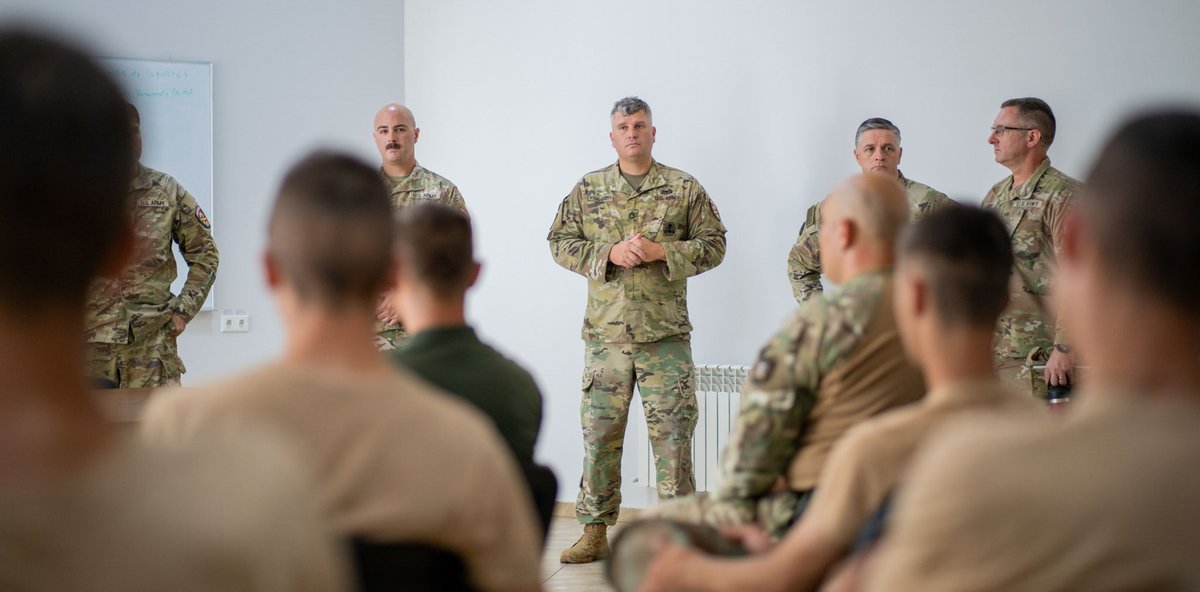 NCNationalGuard's tweet photo. Welcome to Fire Shield 2024! 🎉 North Carolina National Guard Soldiers and Moldovan National Army join forces at #FireShield24 in Chișinău, Moldova. 🇺🇸🇲🇩 #GlobalTeamwork https://t.co/oEt7Zey5QS