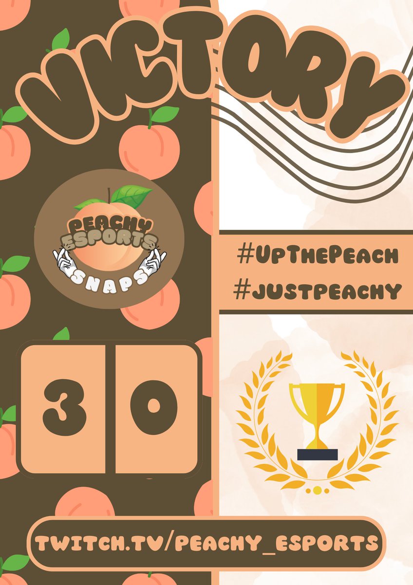 Peachy eSports tweet media